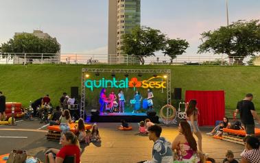 Quintal SESC especial junino, cinema e parques agitam o fim de semana