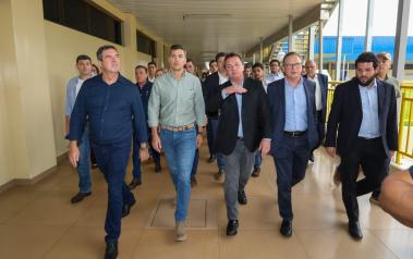 Gigante de Carnes (JBS) Elogia Gestão de MS; Presidente do Paraguai Acompanha Visita